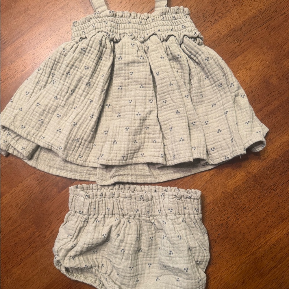 Quincy Mae Sage Green Set